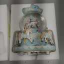 Music Box Carousel Snow Globe, Anniversary Christmas Birthday Gifts for Girls Mom Friend Daughter, Unicorn Music Boxes Carousel Horse with Lights Play You are My Sunshine