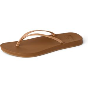 Reef Womens Cushion Slim Flip Flop Sandal (10, Natural)