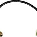 Dorman H38576 Rear Center Brake Hydraulic Hose Compatible with Select Dodge Models , Black