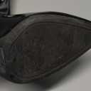 GENSHUO Over the Knee Boots for Women with Heel Suede Thigh High Boots Stretch Sexy Pointed Toe Stiletto Long Boot Shoes (7, Patent Leather Black)