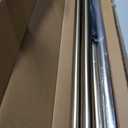 Ivilon Window Curtain Rod End Cap - 1 inch Pole. 120 to 240 Inch. Warm Gold