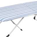 Honey-Can-Do Foldable Tabletop Ironing Board with Iron Rest, Blue Stripe (32 L x 12 W)