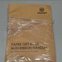 Vitalizart Paper Gift Bags With Ribbon Handles Set of 10 Assorted Colors Bulk Reusable For Gift Wrap Girls Kids Birthday Bridal Shower Party Favors Goodie Bags Candy 8.07" x 4.72" x 9.84", Medium Size