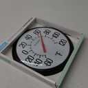 La Crosse 104-134 13.25 Round Indoor/Outdoor Analog Dial Thermometer