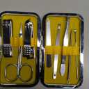 Manicure Set Bulk, Nail Clippers Kit Stainless Steel Fingernail Clippers Set, Sturdy Nail Tip Cutter Trimmers Professional Grooming Toenail Clippers Personal Pedicure Kits Gift (24 Pack 8 in 1)