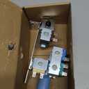 242253002 Refrigerator Water Inlet Valve Replacement Compatible with Frigidaire, Kenmore, Maker, Ice Models Replaces WR57X33326, 242102201 Fits Refrigerator Parts for Water Inlet Systems