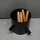 Tree Nest Christmas Tree Stand Base Xmas Modern Tree Metal Holder Stand for 10ft Real Tree Xmas Tree DecorationFamily,Black (Up to 10ft, 5.9inch)