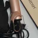 Large Curling Iron 2 Inch, Ceramic Long Barrel Hair Curling Wand, Hair Styling Tool, Dual Voltage, LCD Display, Black