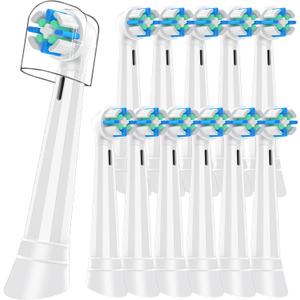 12 Pcs IO Replacement Heads Compatible with Oral B IO 2 3 4 5 6 7 8 9 10 Deep Clean Series, Brush Heads for Gum Care Compatible with Oral B IO (White)
