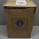 Thomas Kinkade White Christmas Crystal Snowman, Handcrafted Figurine with Lighted Village and Moving Train, Bradford Exchange Collectible