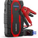 Powrun P-ONE Jump Starter, 2600A Portable Jump Box - Car Jump Starter Battery Pack for up to 8.0L Gas and 6.5L Diesel Engines, 12V Battery Jump Starter with Carry Case