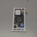 TOBOVON for Motorola Moto G Stylus 5G 2025 Case, Fits MagSafe, with Built-in Camera Ring Stand & Sceen Protector, Slim Translucent Matte Military-Grade Drop Protection Magnetic Cover, Black