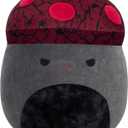 Squishmallows Original 20in Gert The Maroon and Black Mushroom  Official Jazwares Plush (Jumbo)