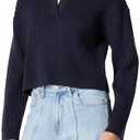 The Drop Women's Marcy Ribbed Polo Top, M