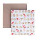 Tadpoles 2-Piece Woodland Creatures Crib Sheets | Collection of 2 Fitted Crib Sheets | 100% Brushed Microfiber Polyester | Soft, Smooth & Durable | Ideal for Babies | Woodland/Multicolor