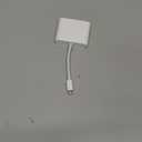 SD Card Reader for iPhone, Memory Card Reader with USB Camera Adapter Plug and Play Trail Game Camera Viewer Supports SD and TF Card MicroSD Card Adapter for iPad No App Required