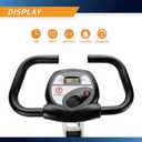 Marcy Foldable Upright Exercise Bike with Adjustable Resistance for Cardio Workout & Strength Training - Multiple Styles 
