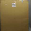 Large Bulletin Board, 60 X 36 inches Cork Board with 30 Pushpin, 5' x 3' Felt Cork Board Notice Pin Board, Self-Adhesive Vision Board Mood Board Foldable Photo Board for Wall - Dark Blue