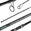 LITTMASurf Rods LITTMA Surf Spinning Rod Surf Rods Saltwater 12ft 9ft 10ft 11ft Graphite Surf Rod Surf Casting Rod Surf Fishing Rod Surf Rod Saltwater Surf Travel Rod Surf Rod Barra de Surf Surf Rod (9'-Med-hvy-15-25lb-2Pcs, 2-piece 50/50 Split)