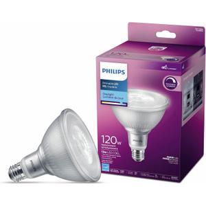 14W PAR38 Medium Base Daylight Glass LED Light Bulb