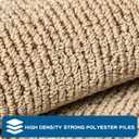 PURRUGS Machine Washable Kitchen Runner Rug 2ft x 7ft, Non-Slip/Skid Hallway Runner Rug, Super Absorbent Soft Area Rug for Hallway, Kitchen & Laundry, Rolled Packaging, Beige
