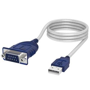 SABRENT USB 2.0 to Serial (9 Pin) DB 9 RS 232 Converter Cable, Prolific Chipset, Hexnuts, [Windows 10/8.1/8/7/VISTA/XP, Mac OS X 10.6 and Above] 6 Feet (CB-9P6F)