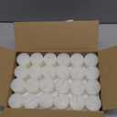 HOSVOT White Votive Candles, Small Candles, 8 Hour Unscented Votive Candles, Votive Bulk Candles for Wedding, Birthday, Party, Home Decor (72 Pack,1.25 Inch, White)