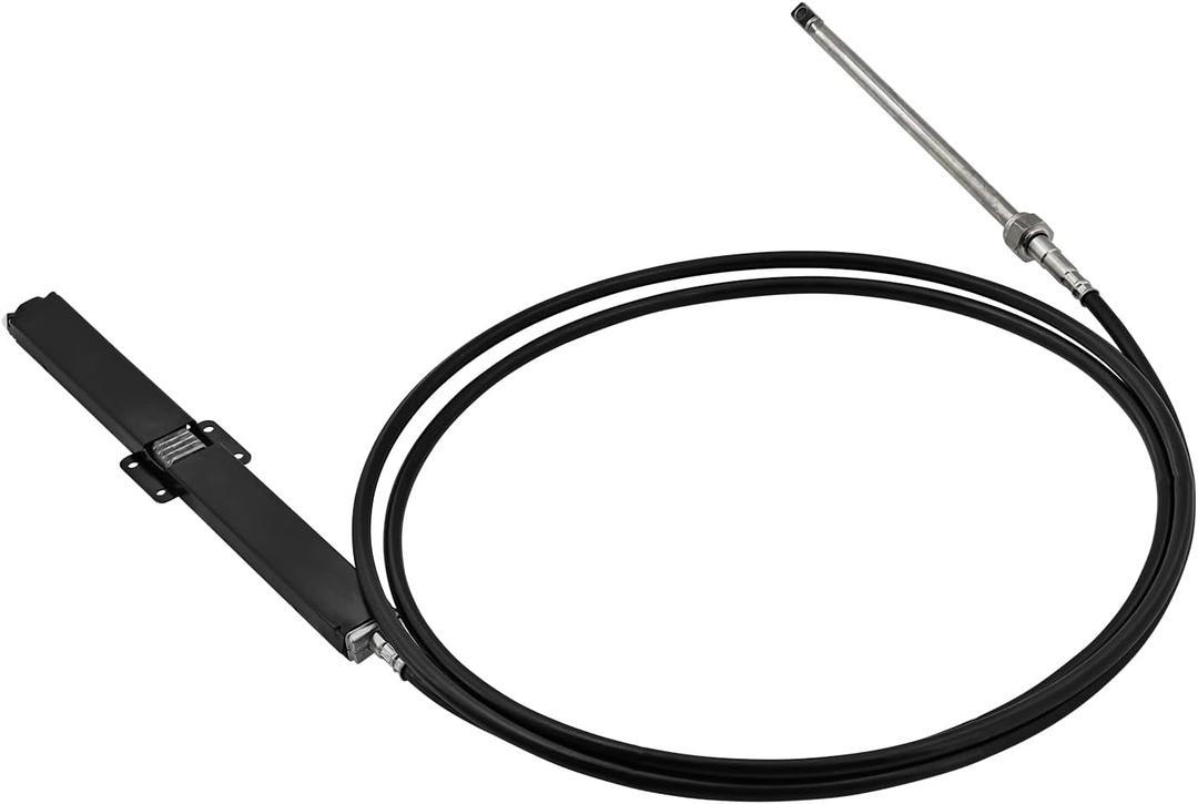 Raodelupe SSC13420 20Ft Rack Steering Cable Fit for SH5210P SH5230P System | For Helm and Bezel Kits SB39526P and SB39544P (NFB) For Back Mount Steering System SS14120 SS15120