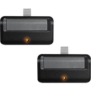 2 for 950ESTD Chamberlain Garage Door Opener Remote, 2011-Present Models, Yellow Learn Button (Gray) 2 for 950ESTD Chamberlain Garage Door Opener Remote, 2011-Present Models, Yellow Learn Button (Gray)