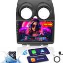 [2G+64G] Android Car Stereo for Nissan Rogue Sport 2007-2015 with Wireless Carplay Android Auto, 9 Inch HD Touchscreen Car Radio with GPS WiFi Bluetooth FM/RDS EQ SWC Backup Camera MIC