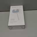 Rechargeable Cat Grooming Brush with Steam - Removes Static Hair, Easy to Clean, Friendly for Dogs (White)