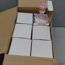 Suclain 24 Pcs Glass Taper Candle Holder Sets 12 Candlestick Holder with 12 White Long Candles for Wedding Party Decor Dinner Decoration(Pink)