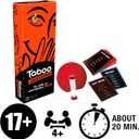 Hasbro Gaming Taboo Uncensored Board Game for Adults Only | Ages 17+ | 4+ Players | 20 Mins. Avg. | Hilarious NSFW Party Games for Adults
