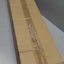 3-Light Modern Bathroom Light Fixtures Gold, 26.77 in Rustproof Bathroom Vanity Lights with White Metal Shades, Modern Bath Wall Sconces for Kitchen Hallway E26 Base