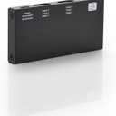 Amazon Basics HDMI Splitter 1 in 2 Out for Dual Monitors, 4K@60Hz, Mirror Only, Black