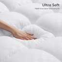 SameBed Mattress Topper Full,Extra Thick Mattress Pad Cover for Back Pain,Cooling Mattress Protector with 8-21 Inch Deep Pocket,Overfilled Down Alternative Filling