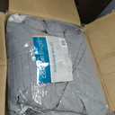 Comfort Spaces Grey Oversized Queen Quilt Set 102"x118" Bedspread Quilted Summer Lightweight Microfiber Bedding Coverlet with Double Sided Stitching Soft All Season Cozy 3 Piece with Matching Shams
