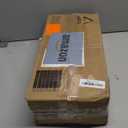 QEEIG White Bathroom Shelves Over Toilet - Wall Mounted Floating Shelves Farmhouse Shelf Toilet Paper Storage Small 16 inch Set of 2 (019-W2)