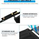 A1707 A1820 Laptop Battery for MacBook Pro 15 inch A1707 (Late 2016 Mid 2017) Touch Bar EMC 3162 3072 Series MLH32LL/A MLH42LL/A MLW72LL/A MLW72HN/A MLW82LL/A MPTR2LL/A MPTT2LL/A - 11.40V 76Wh