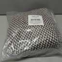 DII Woven Throw Collection 100% Cotton, Basketweave, 50x60, Brown