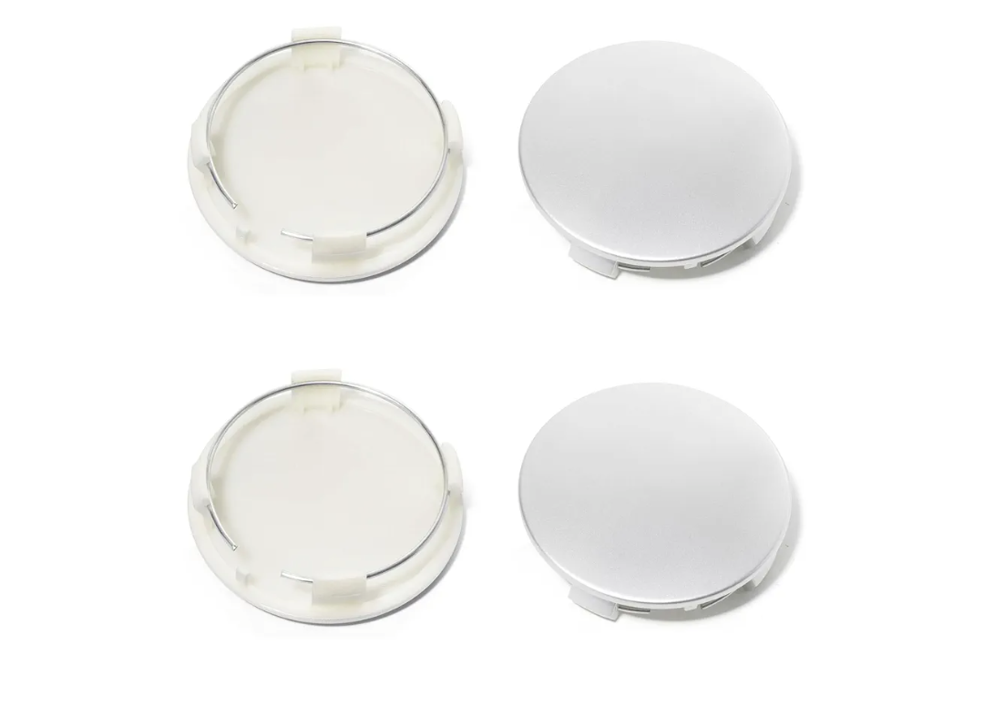4Pcs Wheel Center Caps for Tacoma Tundra Sequoia Wheel Rim Outer 83 mm(3.27 in) Inner 74.3 mm(2.93 in) Silver Hub Caps, Replacement C32-TOY C32C-TOY