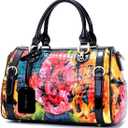 Medium Genuine Leather Shoulder Bags Purses Handbags for Women,Patent Leather Handbags,Leopard Print Crossbody Bags | Genuine Leather, Shoulder Bag, Handbags and Purses, Luxury Tote Bag, Crossbody Bags, Detachable Strap