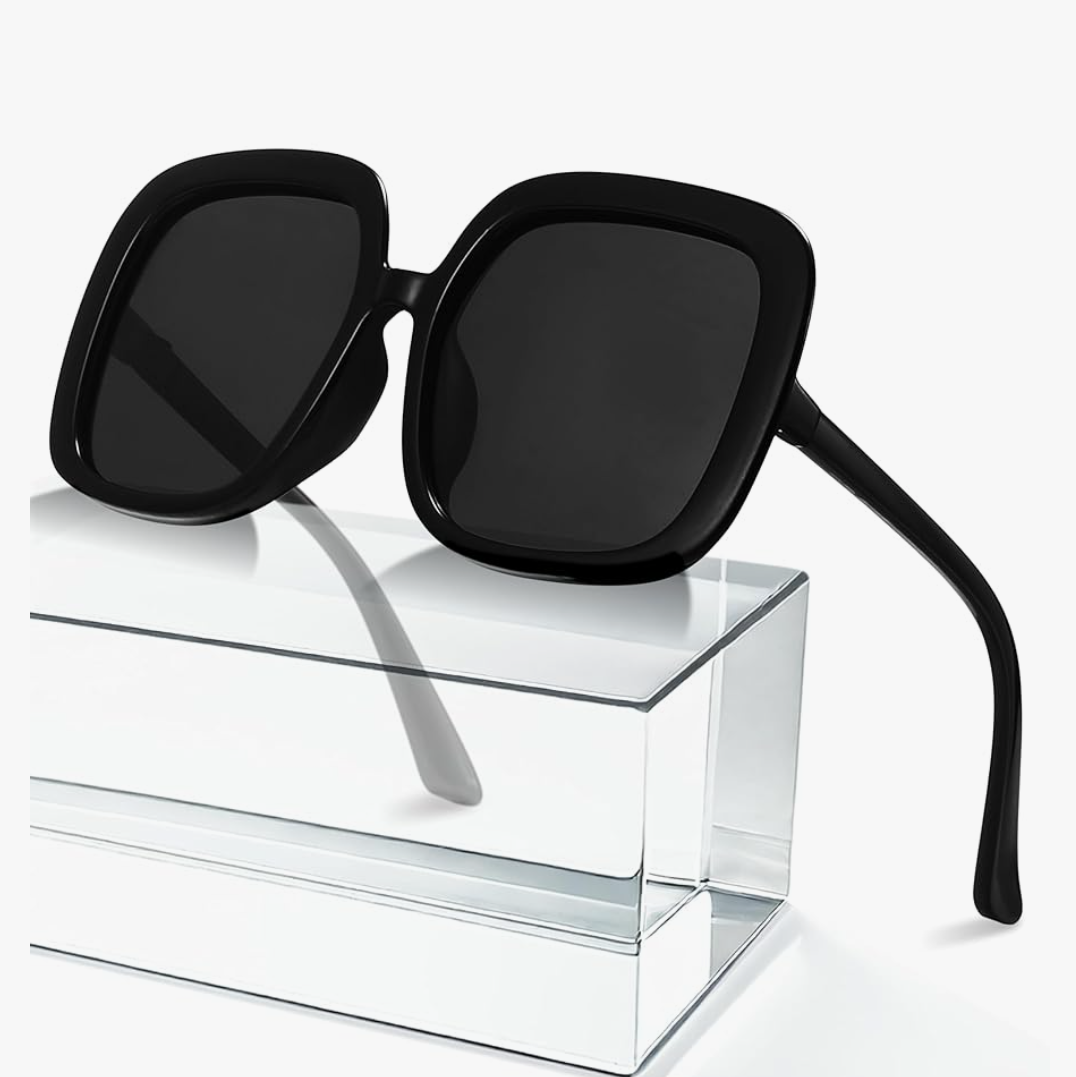 miyya Oversized Polarized Sunglasses Women, Trendy Retro Sun Glasses for Women 2025, Oversized Shades
