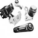 4Pcs Engine Motor Mount Kit - Compatible with Nissan Rogue 2008-2013 & Rogue Select 2014-2015 2.5L 2WD, Replaces A7370 A7384 A4351 A4352