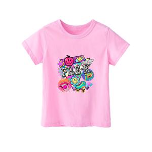 Habudda First Day of Preschool Shirt Pre K Shirts for Girls Boys Toddler Kids 2T 3T 4T Prek Cotton Tee 1st Day of Preschool Gift