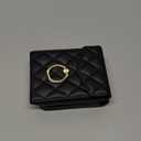 Asuwish Phone Case for Samsung Galaxy Z Flip 6 5G 2024 Wallet Cover with RFID Blocking Ring Crossbody Wrist Strap Stand Credit Card Holder Purse Cell ZFlip6 Z6 G Flip6 6Z Women Men Girls Off White