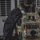 PETAC GEAR Tactical Replacement Cummerbund, Laser Cutting Tegris Cummerbunds,3" Rigid MOLLE Tactical Kit