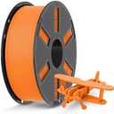 JAYO High Speed Matte PETG Filament 1.75mm Orange, 1.1kg Reusable Spool | Fast Printing 30-600mm/s, High Toughness, Impact Resistance, Matte Finish, Most FDM 3D Printers