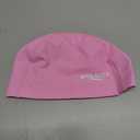 COOLMATE Fabric Swim Cap for Women, Men & Kids Silicone Water Resistant Layer, Lightweight Cloth Cap for Pool & Lap Swimming Non-Slip Comfortable Fit, Gift for Swimmers (1 Pack) (Pink, XS)