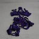 Kaei&Shi Strappy Harness, All Adjustable, Underwire Racerback, 4pc Garter Set M